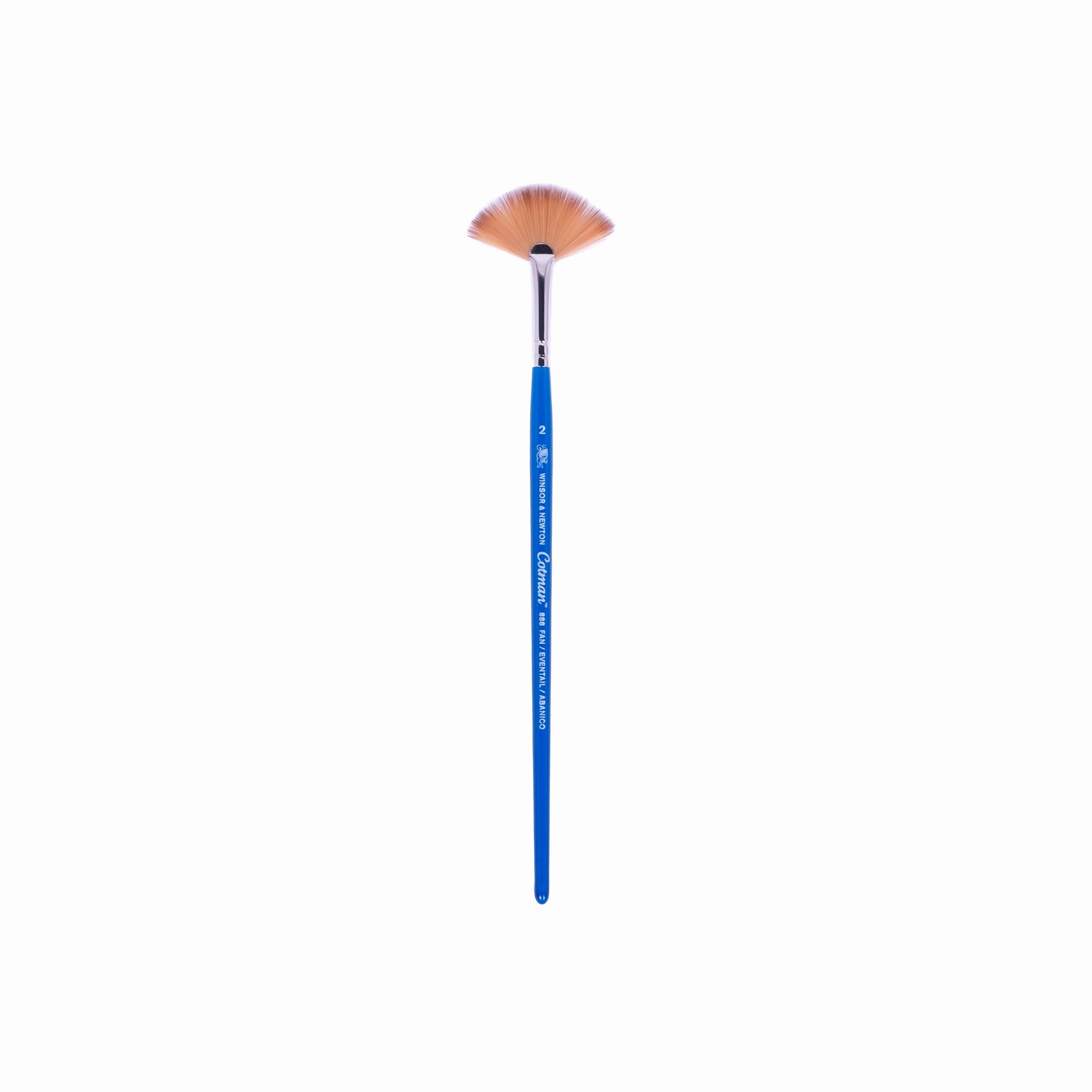 vivid narrow Cotman Synthetic Bristled Fan Paintbrush