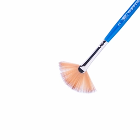 lasting multipurpose Cotman Synthetic Bristled Fan Paintbrush