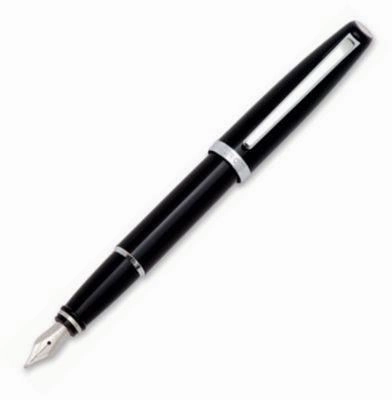 multipack stackable Aurora Style Resin Black Pepper Fountain Pen