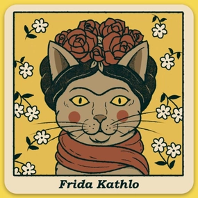 refined Frida Kathlo Vinyl Sticker