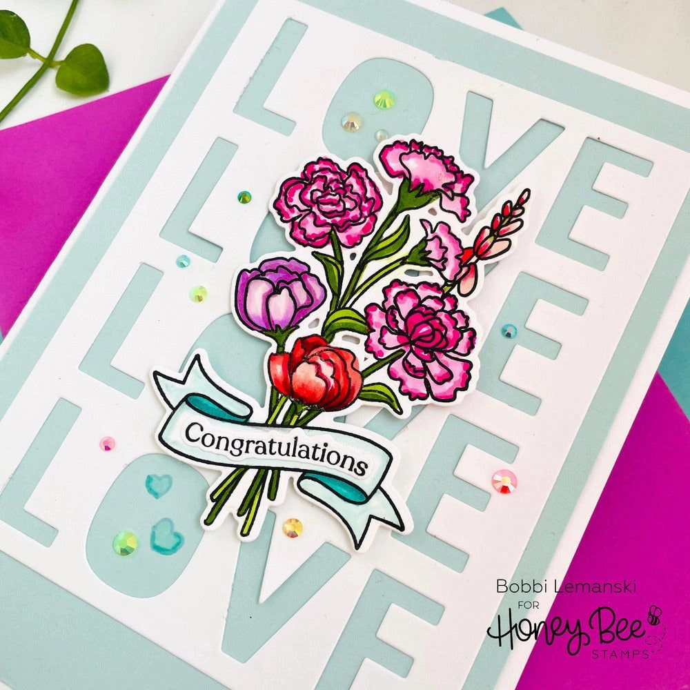 Simply Stated - 6X6 Stamp Set bamboo bundle
