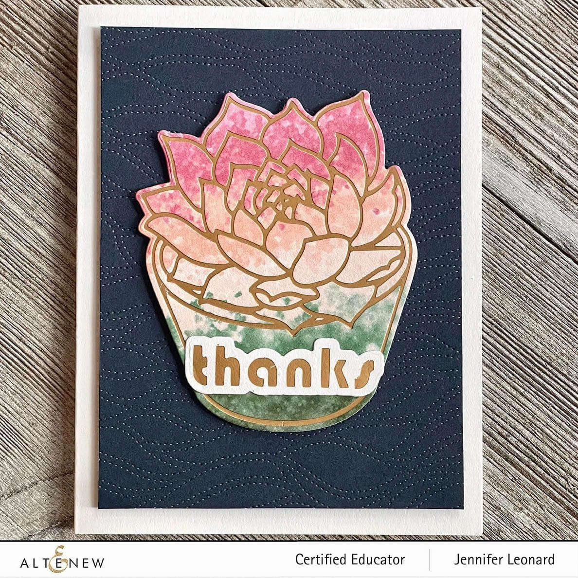Spark Joy: Potted Succulent Add-On Die Set automatic seasonal