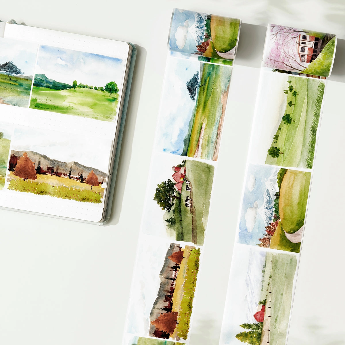 recycled Countryside Escapade Wide Washi / Pet Tape
