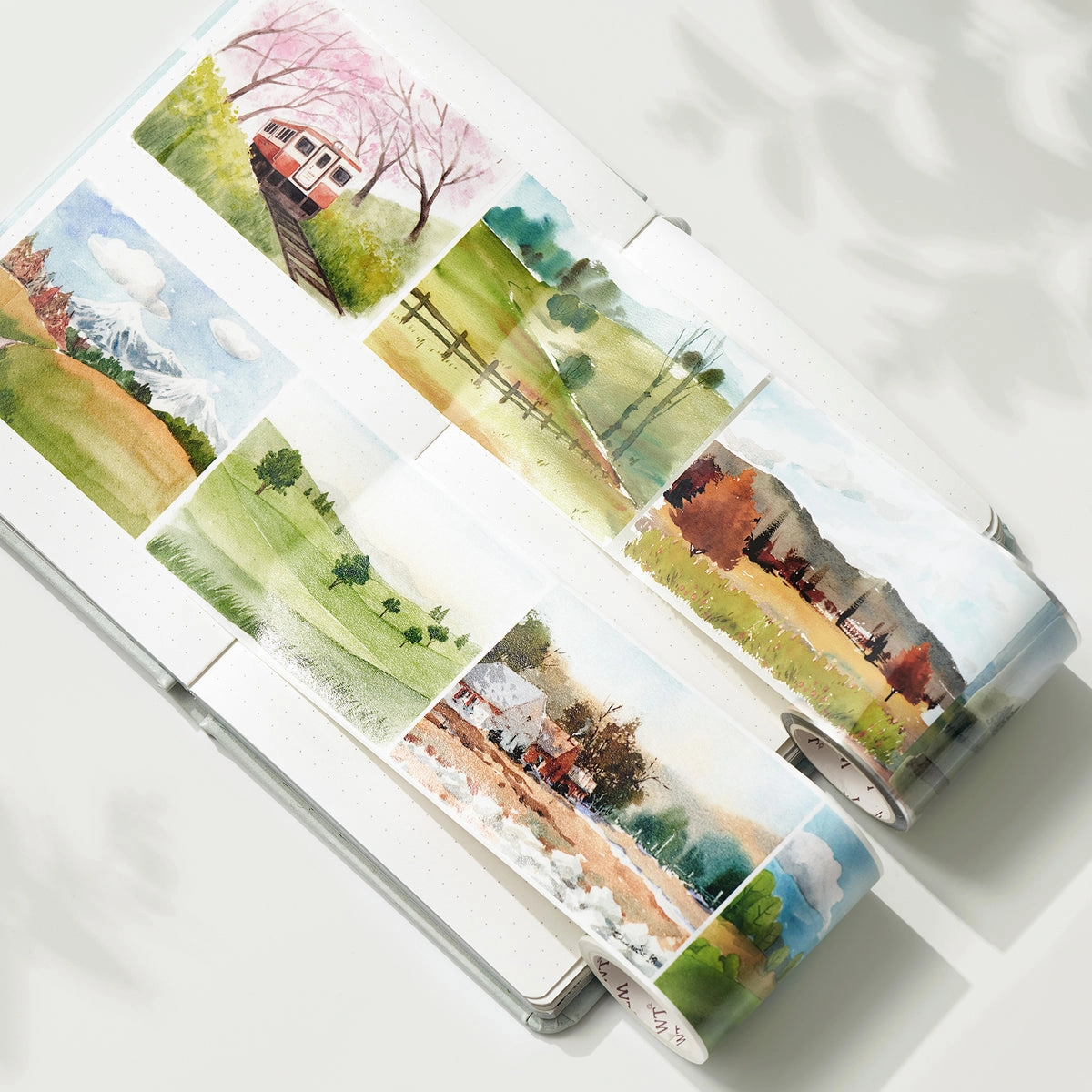 wooden versatile Countryside Escapade Wide Washi / Pet Tape
