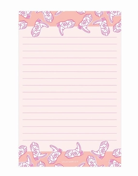 multipurpose retro Cowgirl Boots Notepad