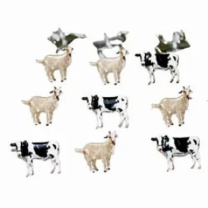 Cows   Brads 12  Pieces vivid
