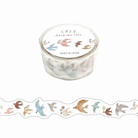 Cozy Bird Washi Tape metallic professional