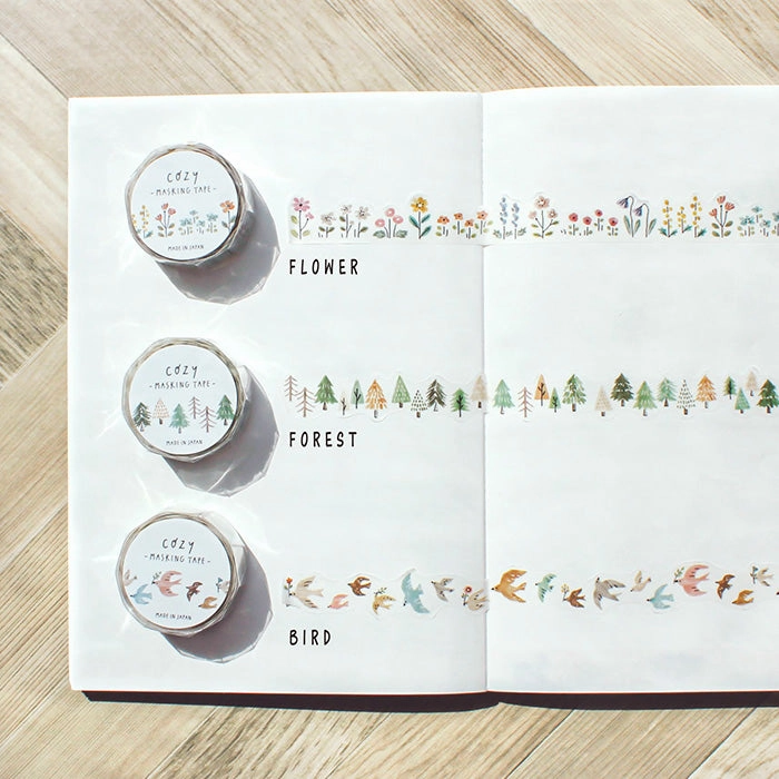 Cozy Bird Washi Tape short