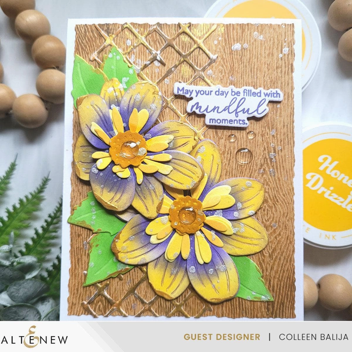 special Craft-A-Flower: Dahlia April Heather Die Set