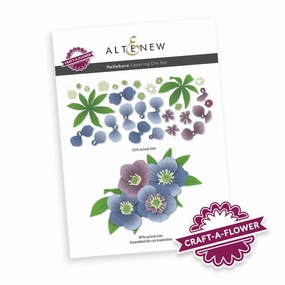 shockproof Craft-A-Flower: Hellebore Layering Die Set