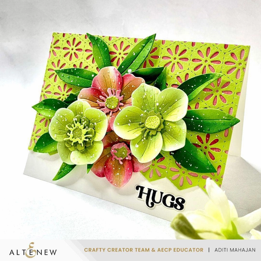 eco professional Craft-A-Flower: Hellebore Layering Die Set