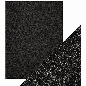 Craft Perfect Glitter Card 8.5X11 - 5/Pkg - Black Sapphire wide trusted