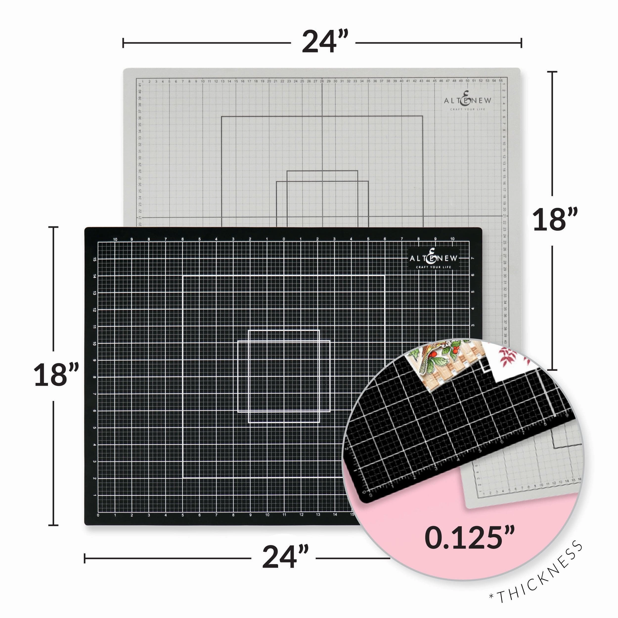 thin Crafter'S Essential Cutting And Alignment Mat