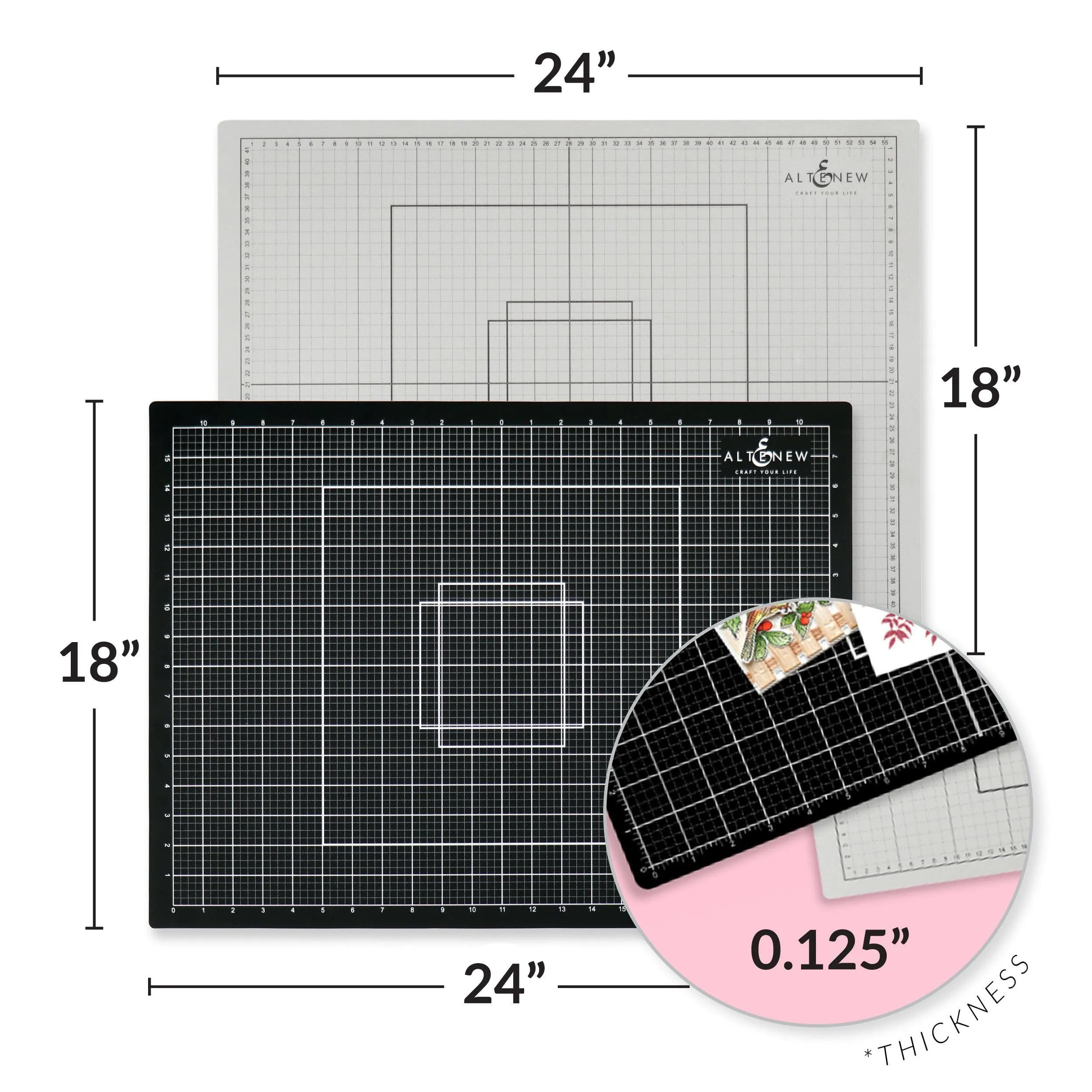 thin Crafter'S Essential Cutting And Alignment Mat