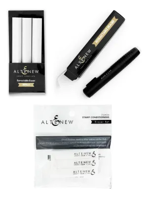 CrafterS Essential Eraser Bundle retro
