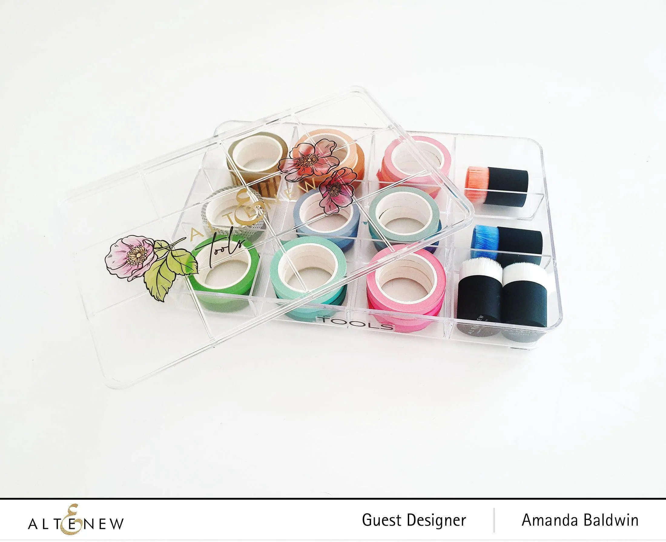 tiny eco Crafters Showcase: Small Ink Blending Tool Stackable Storage