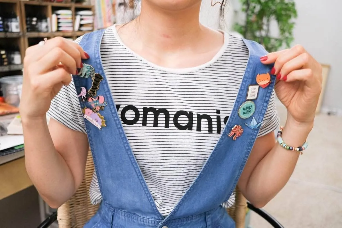 tiny Crafty Friends Enamel Pin Set