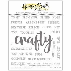 Crafty - 4X4 Stamp Set - Retiring tall limited