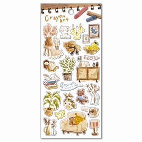 Crayon Art Sticker Interior wholesale