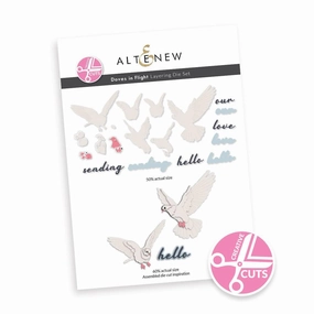 rugged Creative Cuts: Doves In Flight Layering Die Set