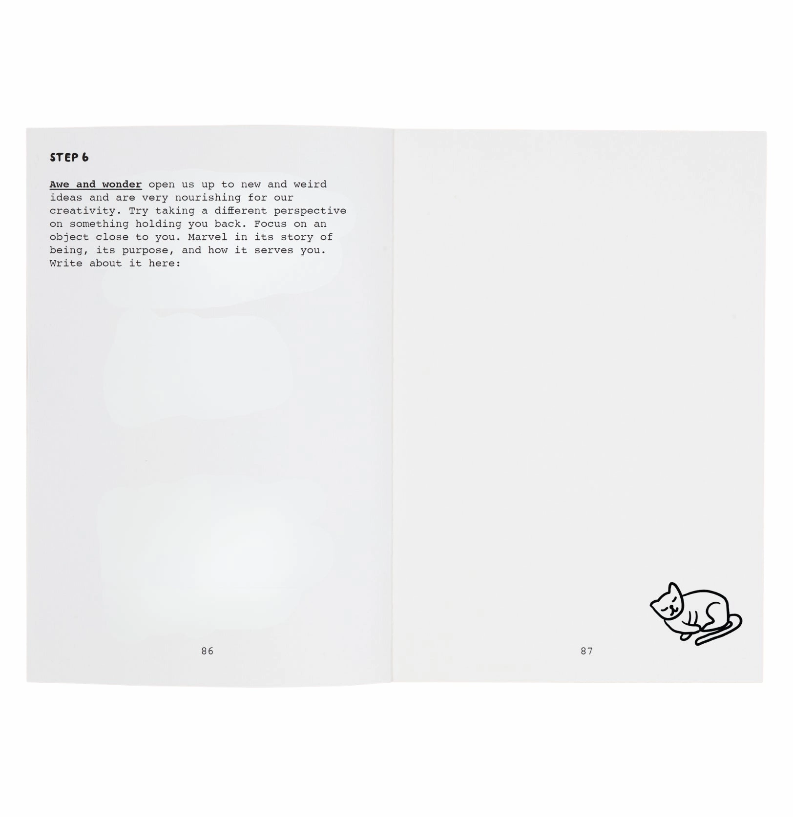 Creative Unblocker 6" X 8.5" Journal Notebook manual