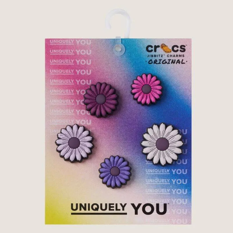 Crocs Mixed Purple Florals 5er-Pack Jibbitz Charms Schuhe_Crocs