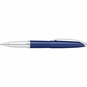 glossy Cross Atx Blue Lacquer Rollerball Pen