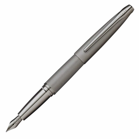 shockproof Cross Atx Sandblasted Titanium Gray Fountain Pen