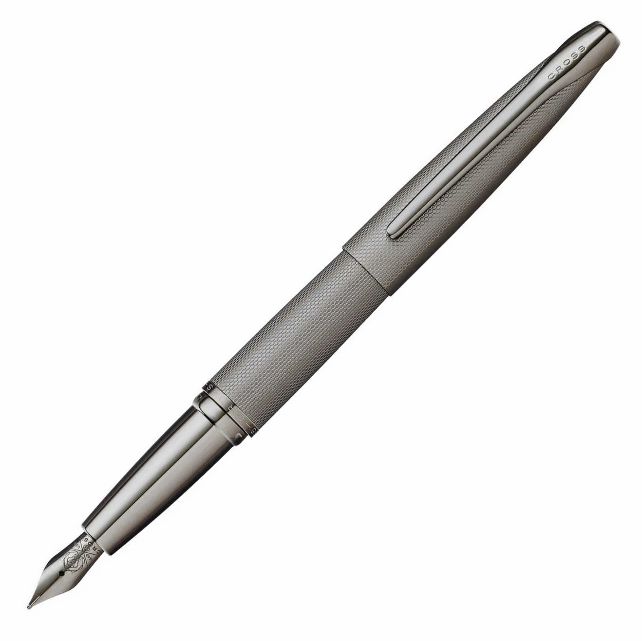 shockproof Cross Atx Sandblasted Titanium Gray Fountain Pen