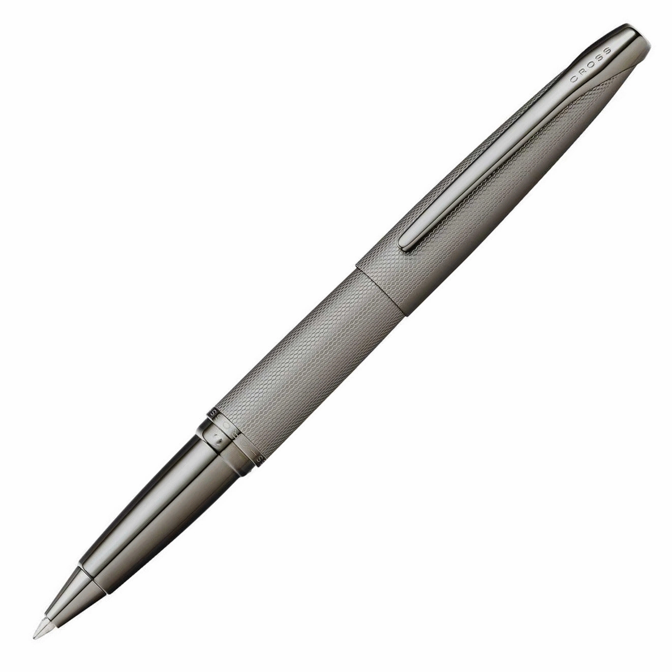 reliable Cross Atx Sandblasted Titanium Gray Rollerball Pen