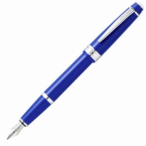 Cross Bailey Light Blue Resin Fountain Pen bright eco