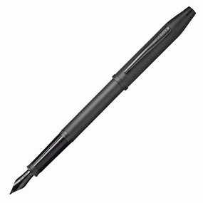 small Cross Century Ii Black Micro Knurl Fountain Pen