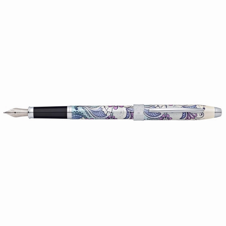 Cross Century Ii Botanica Purple Orchid Fountain Pen pack resin