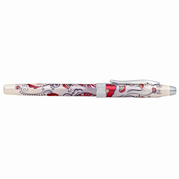 leather Cross Century Ii Botanica Red Hummingbird Vine Rollerball Pen