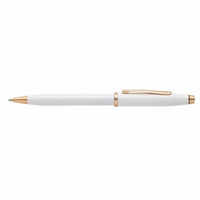 Cross Century Ii Limited Edition White And Rose Gold Ballpoint Pen recycled exclusive