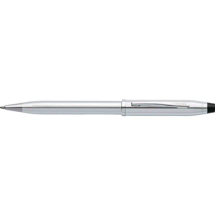 Cross Century Ii Lustrous Chrome Ballpoint Pen wooden magnetic