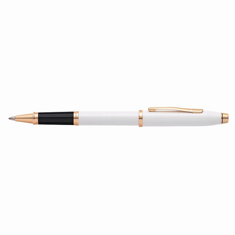 Cross Century Ii Pearlescent White Rollerball Pen thin