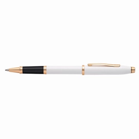Cross Century Ii Pearlescent White Rollerball Pen thin