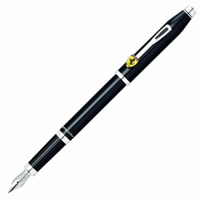 nonslip Cross Century Ii Scuderia Ferrari Glossy Black Lacquer Fountain Pen