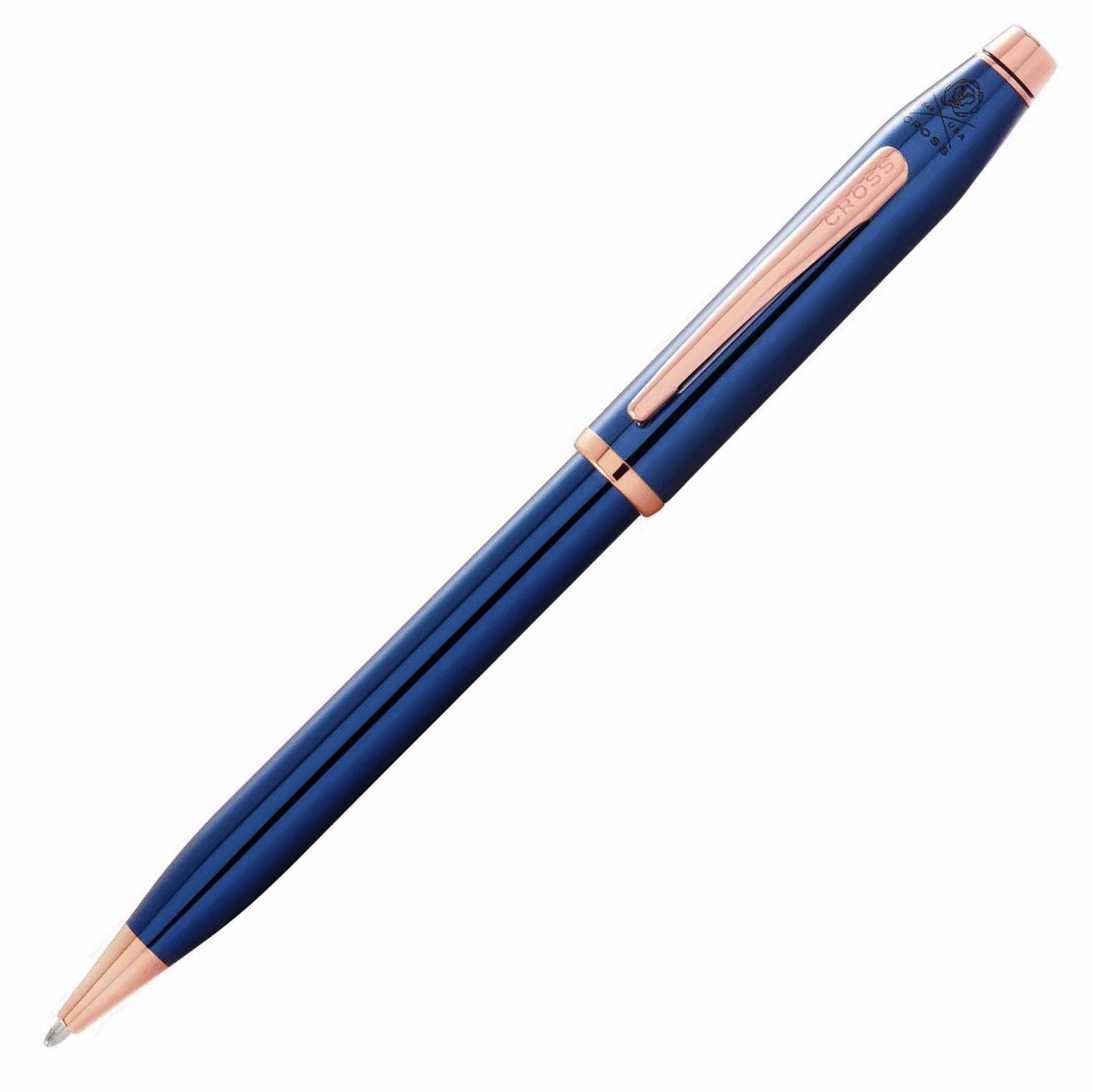 bright Cross Century Ii Translucent Blue Ballpoint Pen