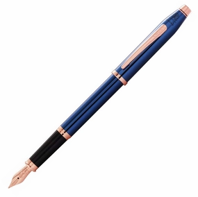 flexible Cross Century Ii Translucent Blue Fountain Pen