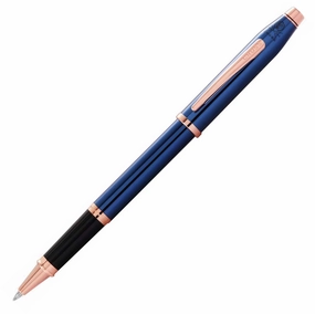 Cross Century Ii Translucent Blue Rollerball Pen tiny