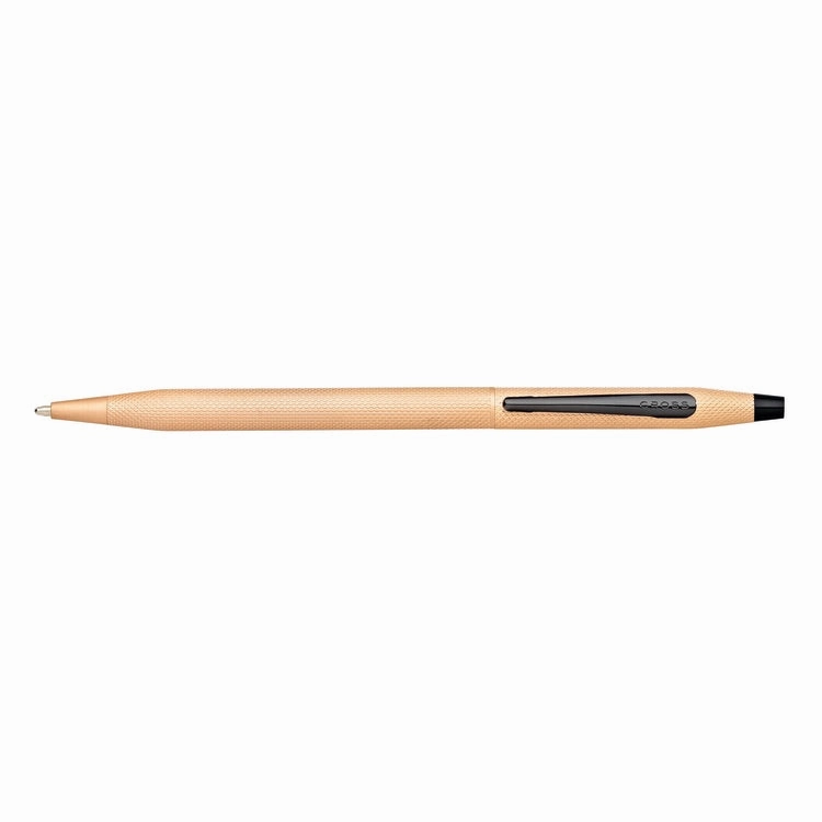 Cross Classic Century Brushed Rose Gold Pvd Ballpoint Pen set nonslip