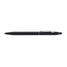 recycled Cross Click Classic Black W/Chrome Appointments Ballpoint Pen