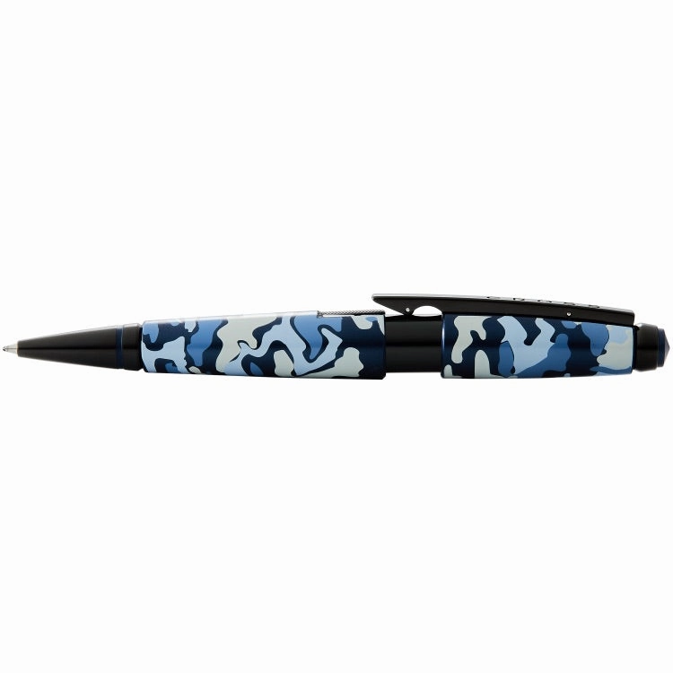 Cross Edge Blue Camo Rollerball Pen versatile