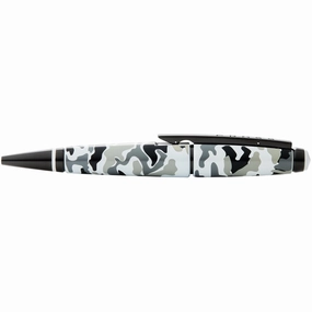 Cross Edge Grey Camo Rollerball Pen elegant durable