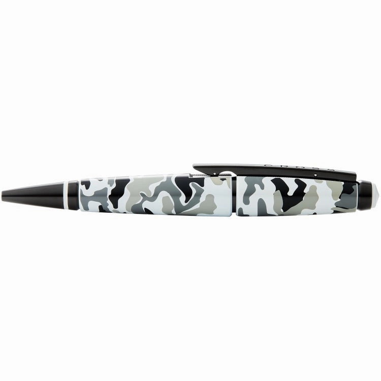 Cross Edge Grey Camo Rollerball Pen elegant durable
