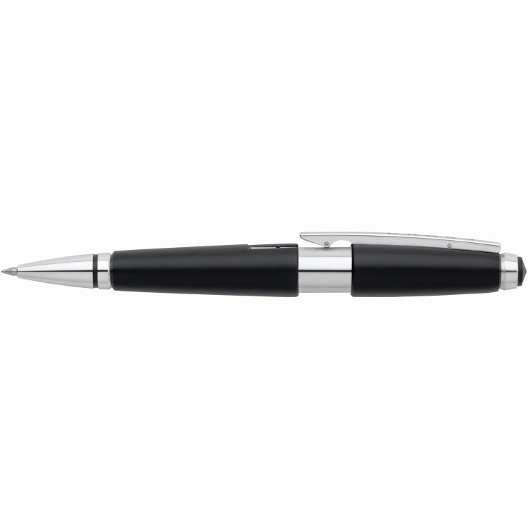 wrapped Cross Edge Jet Black Rollerball Pen