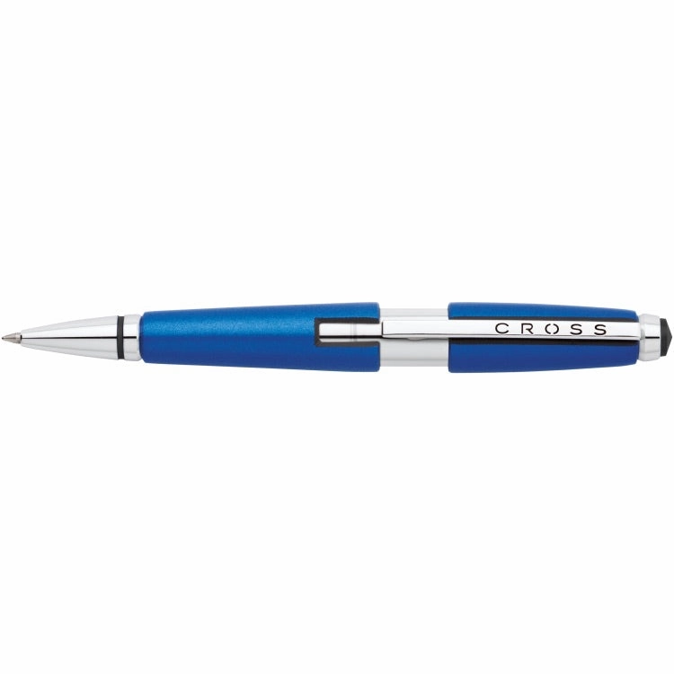 premium sturdy Cross Edge Nitro Blue Rollerball Pen