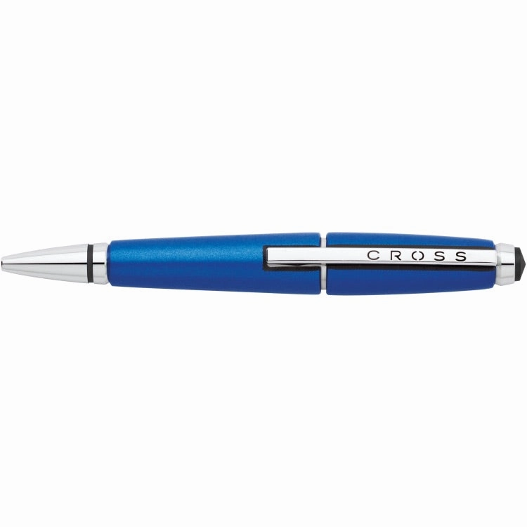Cross Edge Nitro Blue Rollerball Pen compact nonslip